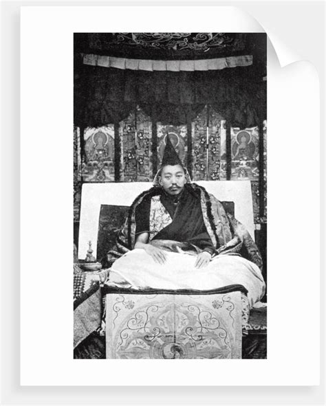 Thubten Gyatso 1876 1933 The 13th Dalai Lama Of Tibet Posters