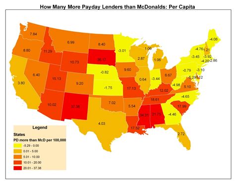 Payday Lenders Vs Mcdonalds
