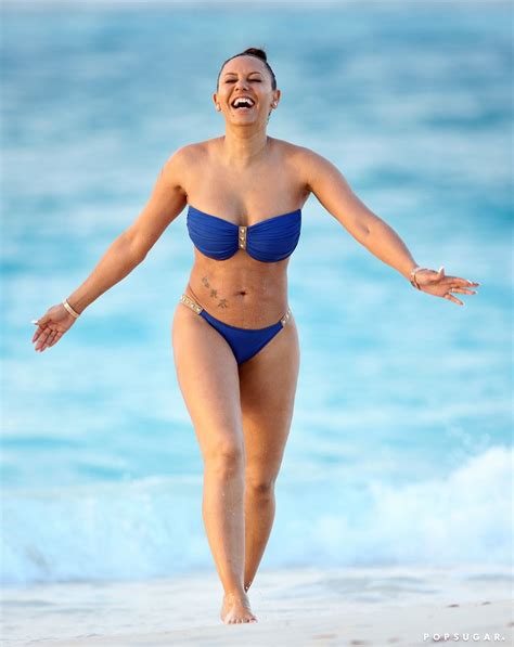 Mel B Bikini Pictures In Turks And Caicos February 2016 Popsugar
