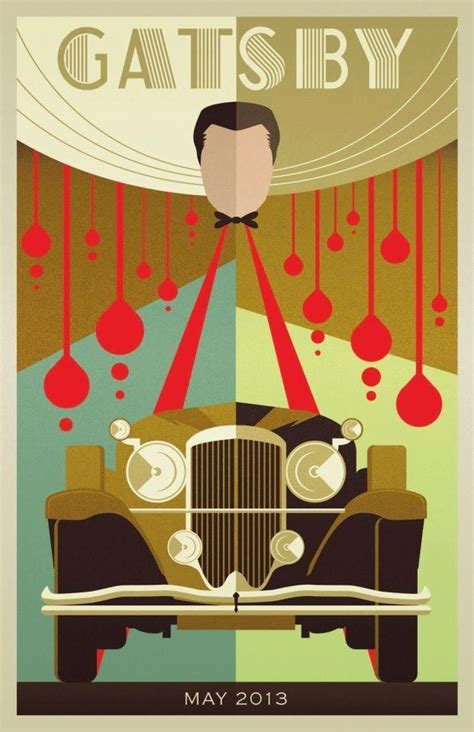 The Great Gatsby 2012 Fan Art Poster The Great Gatsby Movie