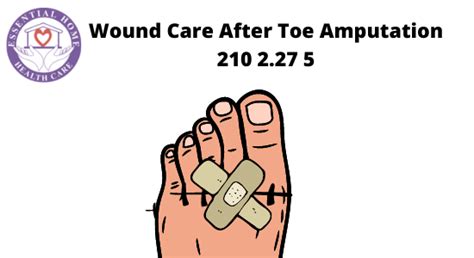Wound Care After Toe Amputation