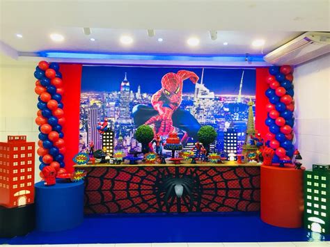 Festa Homem Aranha 60 Dicas Lindas E Divertidas