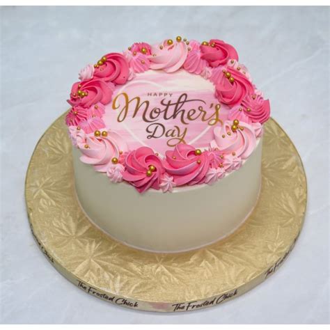 Pretty In Pink Mothers Day Cake