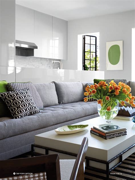 Living Room Decor Manhattan Apartment Designer Timothy Whealon Sofa