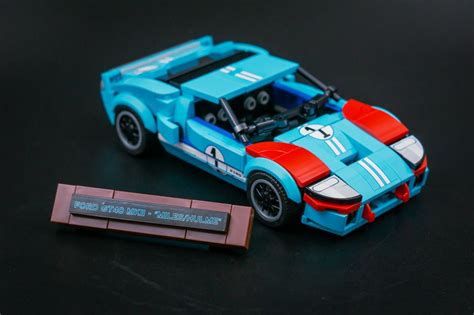Lego Moc Ford Gt40 Ken Miles By Nv Carmocs Rebrickable Build With Lego