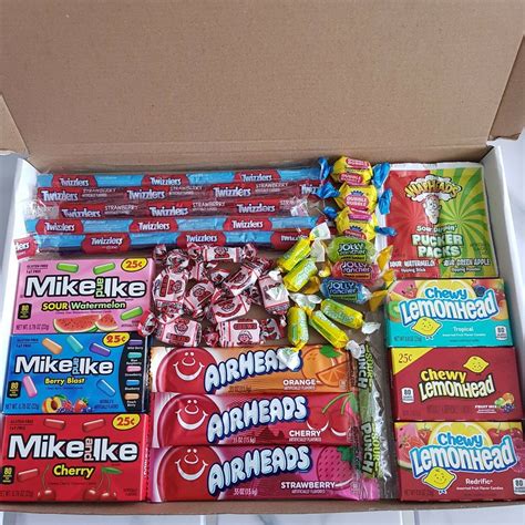 Usa Candies Box America Candy Box America Sweets Hamper Etsy Uk