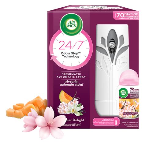 Air Wick Life Scents Air Freshener Freshmatic Summer Delight Automatic Spray Starter Kit