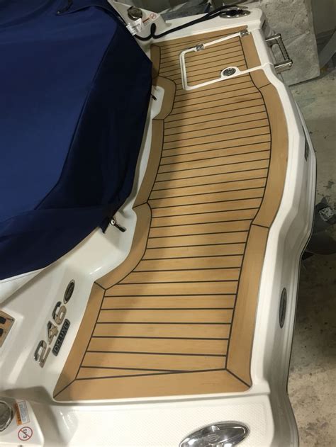 Flexiteek Swim Platform Mat Installed By Us Boat Stuff Boat