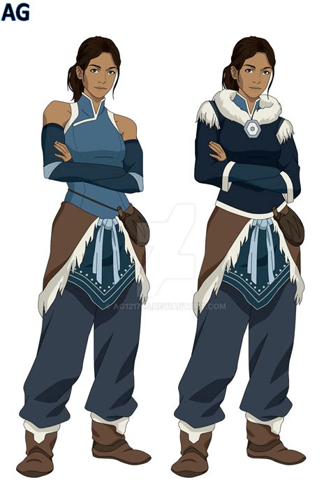 avatar the legend of korra korra by ag121798 on deviantart