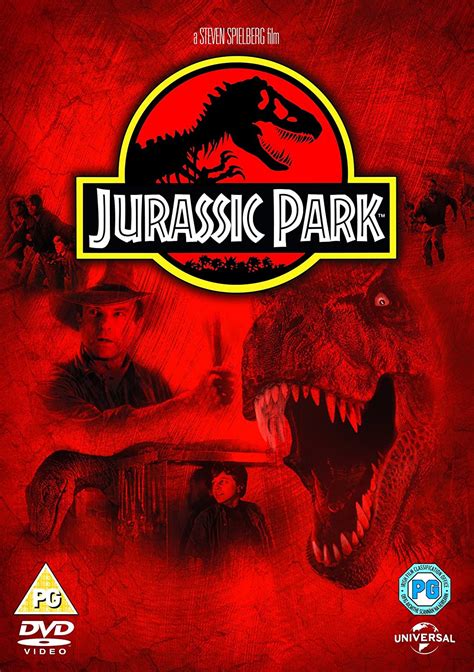 Jurassic Park Dvd 1993 Uk Richard Attenborough Jeff Goldblum Samuel Jackson
