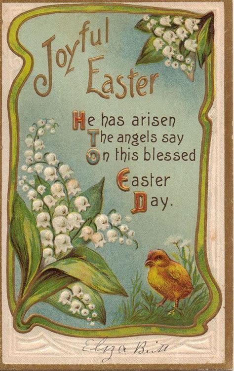 Pin By Elizabeth Macgregor Kirkcaldy On Easter ~ Vintage Easter Cards