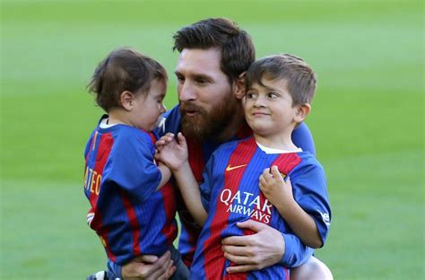 He not only let his guard down during the trip but also he was seen relived before the next season. Lionel Messi: Thiago Is a Good Boy, Mateo a Little Terror