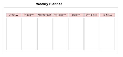 Weekly Planer5 Best Printable Calendar
