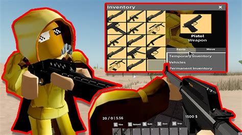 Testing New Leaked Guns Buildings Roblox Anomic Youtube