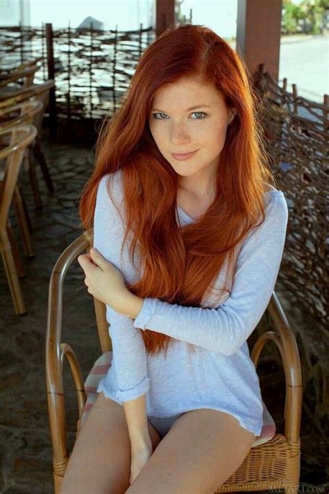Pingl Sur Redheads Freckles