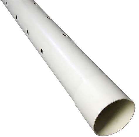 Pvc Pipe Sewer And Drain 4 Inch X 10 Ft Perforated Pvc Pipes The