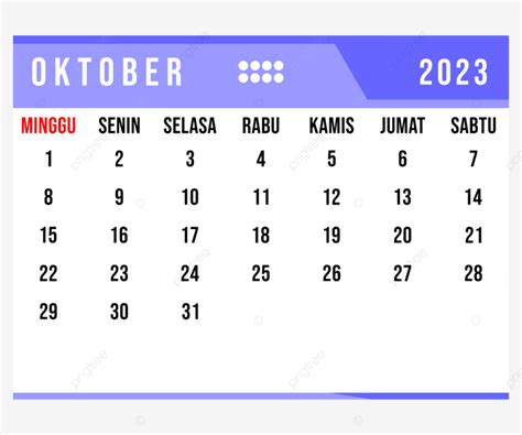 Gambar Kalendar Oktober 2023 Oktober 2023 Takwim 2023