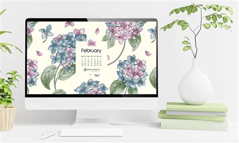 February 2021 Free Desktopmobile Calendar Wallpapers And Printable
