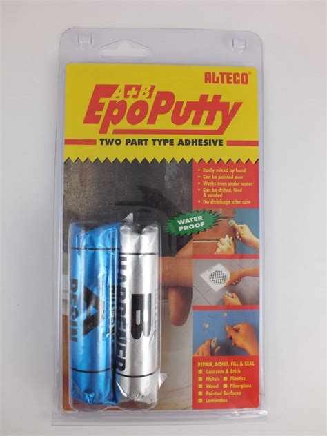 Alteco Epo Putty A B Part Adhesive Rock Hard Even Works Under Water