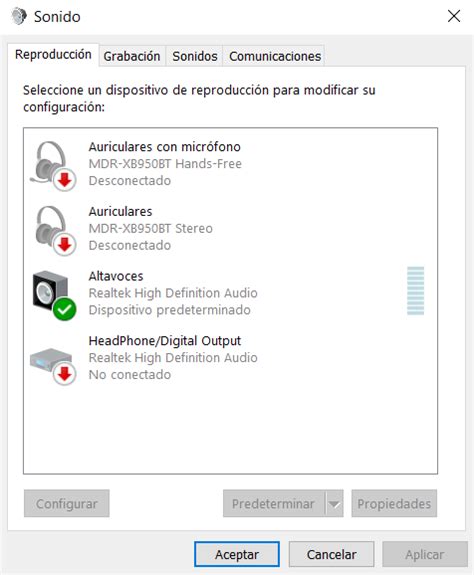 Windows 10 ↔ No Reconoce Audífonos Microsoft Community