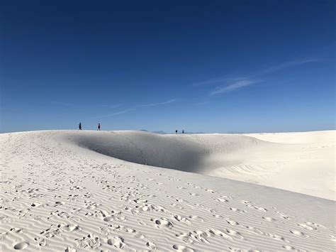 Alkali Flat Trail At White Sands White Sands National Monument