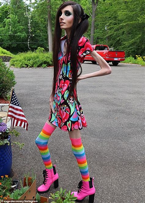 Anorexic Youtuber Eugenia Cooney 29 Sparks A Wave Of Concern Over Her Rail Thin Appearance In