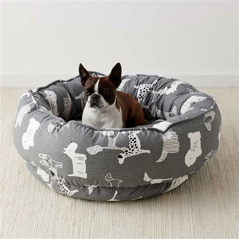 Round Dog Bed Cover Proud Pet Covered Dog Bed Dog Bed Large Round