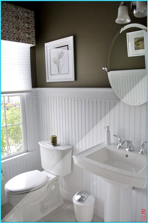 20 Incredible Powder Room Ideas With Beadboard Delightful In Order To