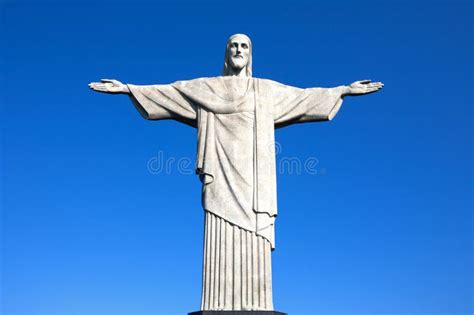 Christ The Redeemer Statue Rio De Janeiro Brazil Editorial Photo