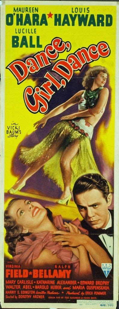 Dance Girl Dance 1940 Film Posters Vintage Movie Posters Vintage Classic Films Posters