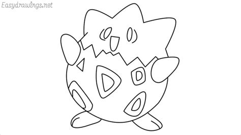 How To Draw Togepi Step By Step 12 Easy Phase Video