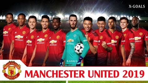 ^ man utd first team squad & player profiles. MANCHESTER UNITED SQUAD 2018/19 ALL PLAYERS - MAN UTD TEAM ...