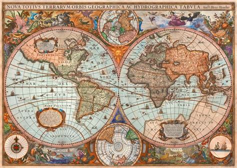 Mapa Antiguo Del Mundo Juegos Gratis Online En Puzzle Factory