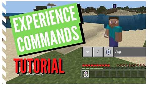 Minecraft XP COMMAND Tutorial (Bedrock & JAVA Edition) - YouTube