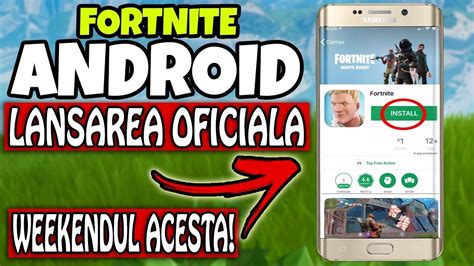S A Lansat Fortnite Pe Android Official Youtube
