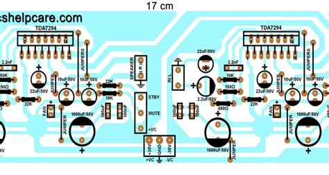 Tda7294 dmos 100 watt audio amplifier tutorial, pinout diagram, example circuits, datasheet, applications, features and how to use. Amplifier circuit diagram TDA7294 240W Stereo (com imagens) | Amplificador de áudio, Esquemas ...