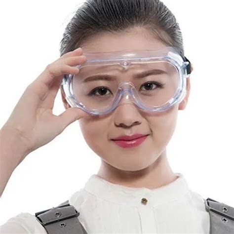 Healthy18 1621 Polycarbonate Safety Goggles For Chemical Splash Clear
