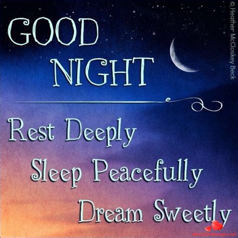 Good Night Thoughts Good Night My Friend Good Night Love Quotes Good