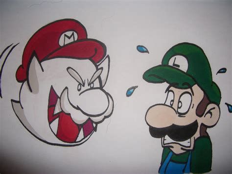 Boo Mario And Luigi By Muzyoshi On Deviantart