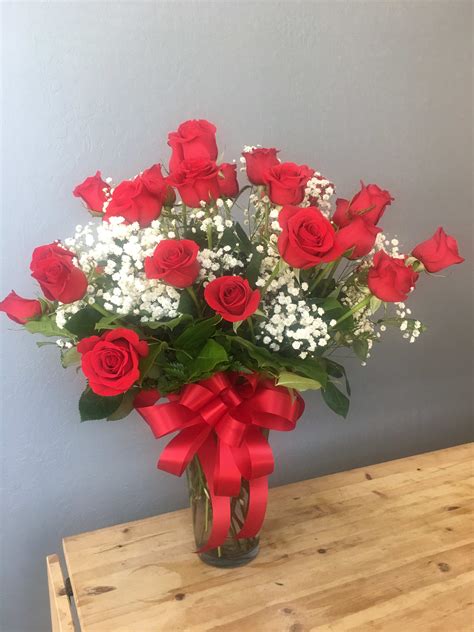 2 Dozen Long Stem Red Rose Bouquet In San Jose Ca La Floriya