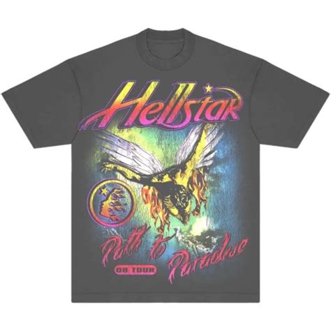 Hellstar Studios Metal Angel Tee Washed Black