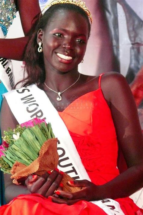 Speeed Modong Manuela Mogga Miss South Sudan World 2013