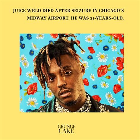 Juice Wrld 21 Passed Away After Suffering A Seizure In