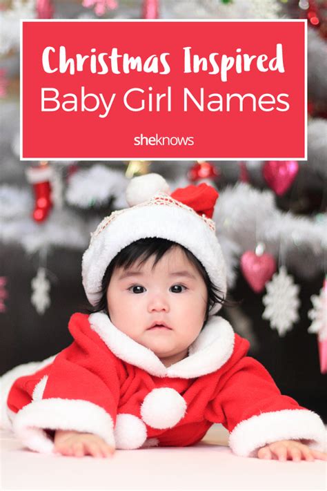 Christmas Inspired Baby Girl Names That Are Full Of
