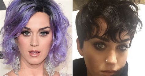 Katy Perry Shows Off Drastic New Hair Do As She Chops Her Locks Into