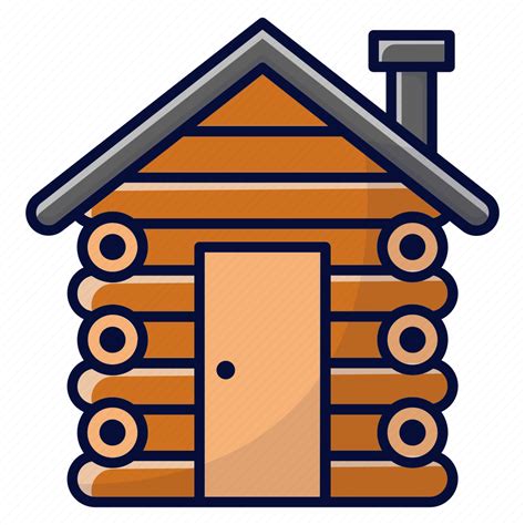 Cabin Cottage Lodge Woods Icon Download On Iconfinder