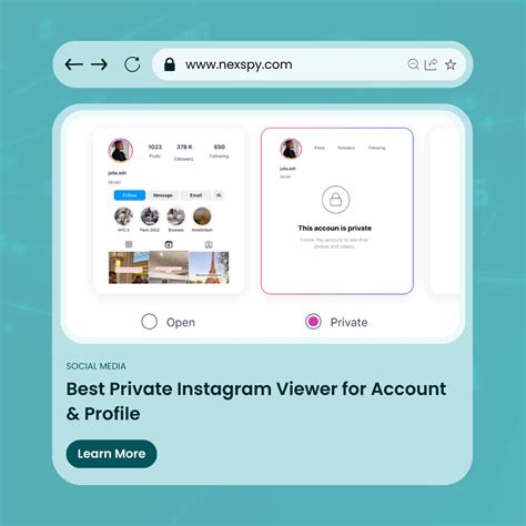 5 Best Private Instagram Viewer For Account And Profile Nexspy