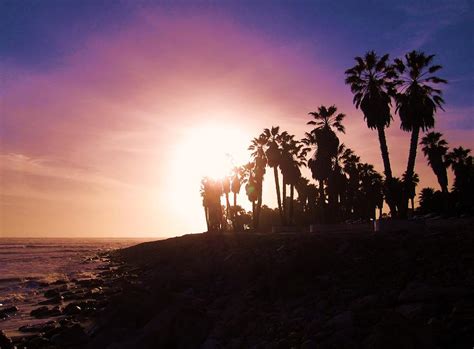Ventura Beach Sunset Photograph By Mary Ellen Frazee