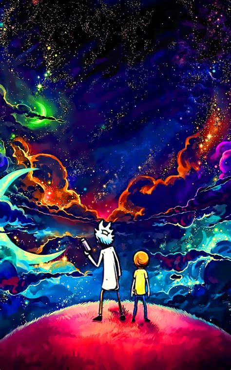 Free Download Rick And Morty Sky Stars 4k Wallpaper 5118 3840x2160
