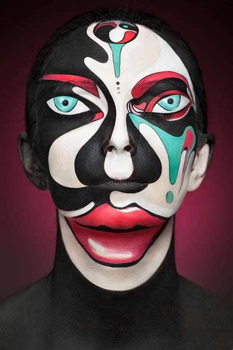 Photog Uses Face Paint To Create Stunning Portraits That